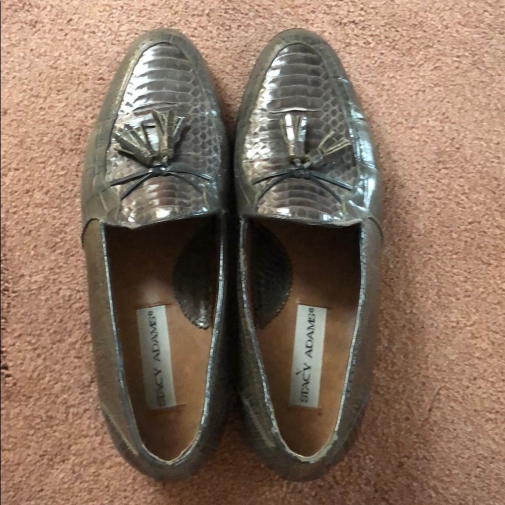 Stay Adams snake skin shoes